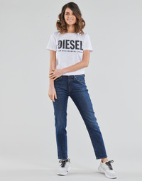 Kleidung Damen Straight Leg Jeans Diesel D-JOY Blau