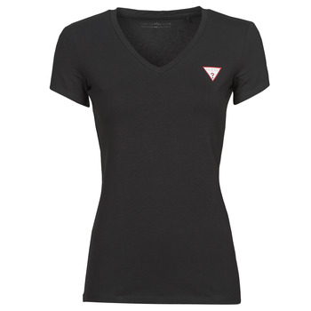 Vêtements Femme T-shirts manches courtes Guess SS VN MINI TRIANGLE TEE 