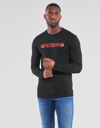 Vêtements Homme T-shirts manches longues Guess GUESS PROMO CN LS TEE 