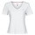 Kleidung Damen T-Shirts Tommy Jeans SOFT JERSEY V NECK Weiß