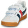 Schuhe Kinder Sneaker Low Gola HARRIER LEATHER VELCRO Weiß / Marineblau / Rot