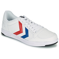 Schuhe Herren Sneaker Low hummel STADIL LIGHT Weiß / Blau / Rot