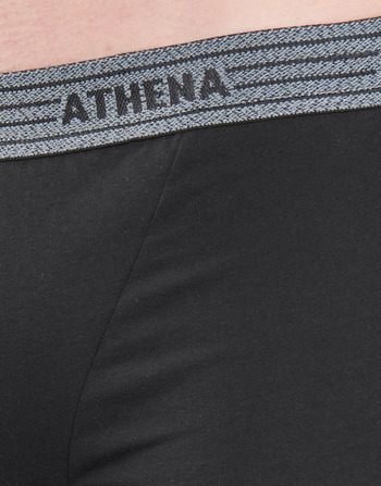 Athena BASIC COTON  X4 Grau / Weiß