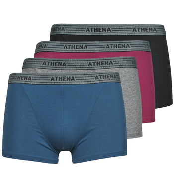 Sous-vêtements Homme Boxers Athena BASIC COTON  X4 