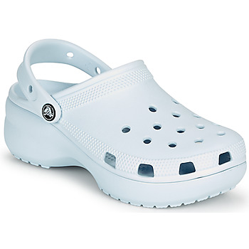 Schuhe Damen Pantoletten / Clogs Crocs CLASSIC PLATFORM CLOG W Blau