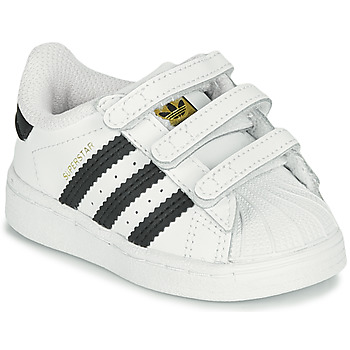 Schuhe Kinder Sneaker Low adidas Originals SUPERSTAR CF I Weiß