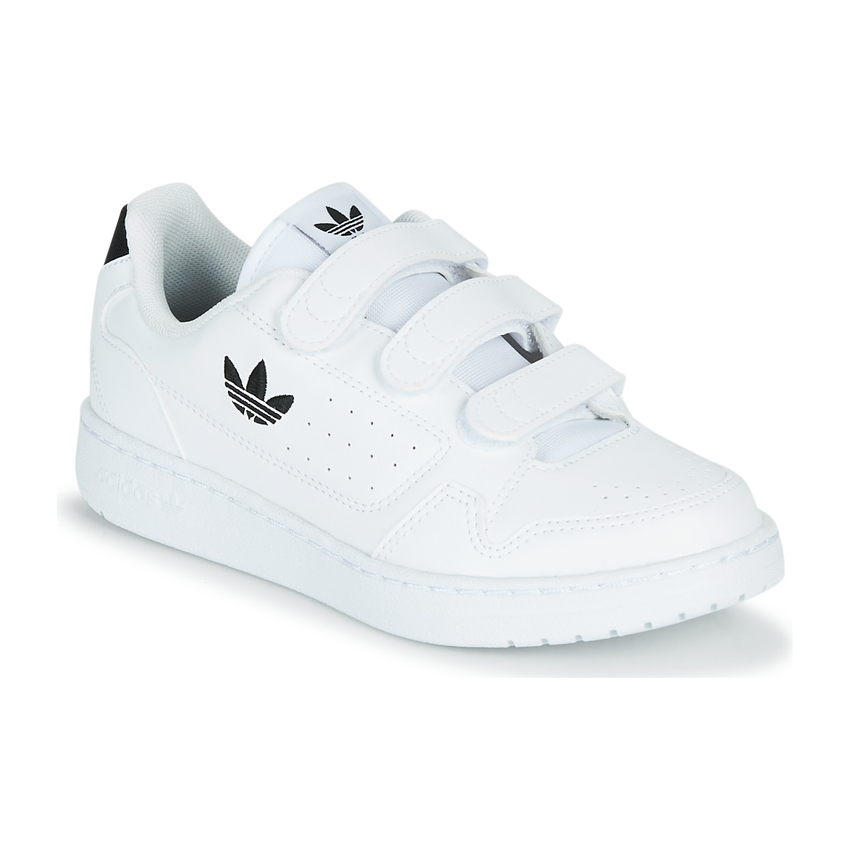 Schuhe Kinder Sneaker Low adidas Originals NY 92  CF C Weiß