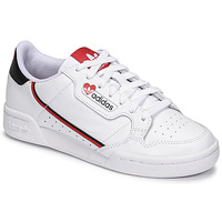 Schuhe Damen Sneaker Low adidas Originals CONTINENTAL 80 Weiß / Rot