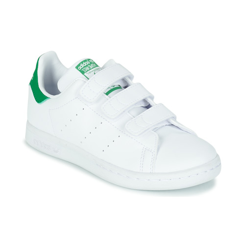 Schuhe Kinder Sneaker Low adidas Originals STAN SMITH CF C SUSTAINABLE Weiß