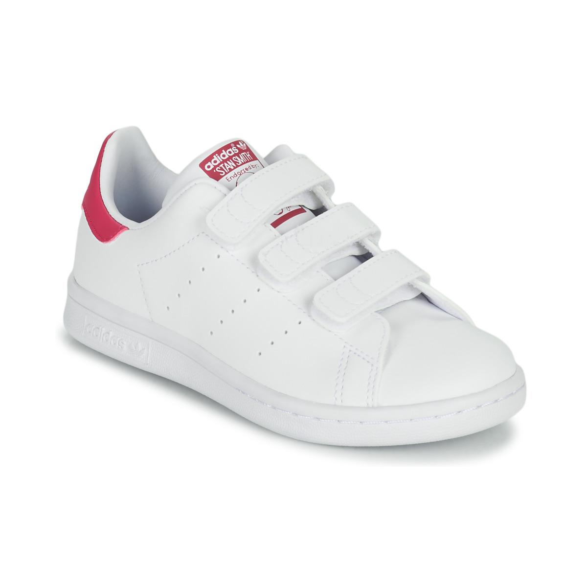 Schuhe Mädchen Sneaker Low adidas Originals STAN SMITH CF C SUSTAINABLE Weiß