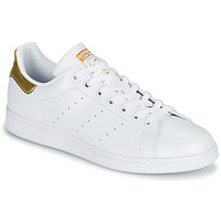 Schuhe Damen Sneaker Low adidas Originals STAN SMITH W SUSTAINABLE Weiß / Golden