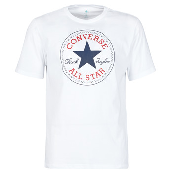 Kleidung Herren T-Shirts Converse NOVA CHUCK PATCH TEE Weiß
