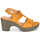 Chaussures Femme Sandales et Nu-pieds Adige ROMA V7 UNER SAFRAN 