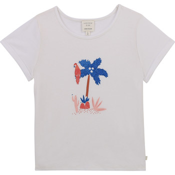 Kleidung Mädchen T-Shirts Carrément Beau Y15383-10B Weiß