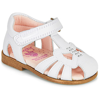 Schuhe Mädchen Sandalen / Sandaletten Pablosky PAMMO Weiß