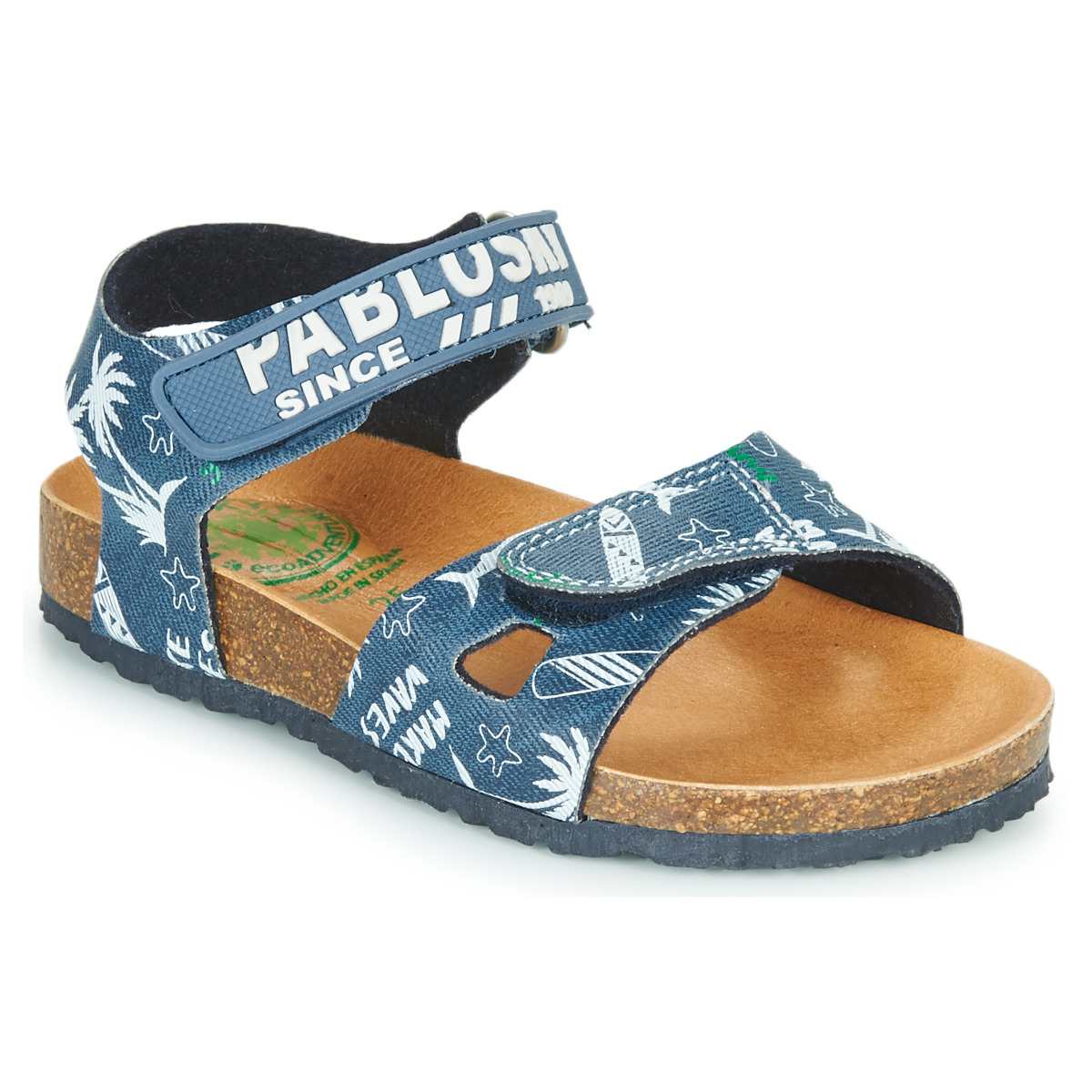 Schuhe Jungen Sandalen / Sandaletten Pablosky FOUNIR Blau