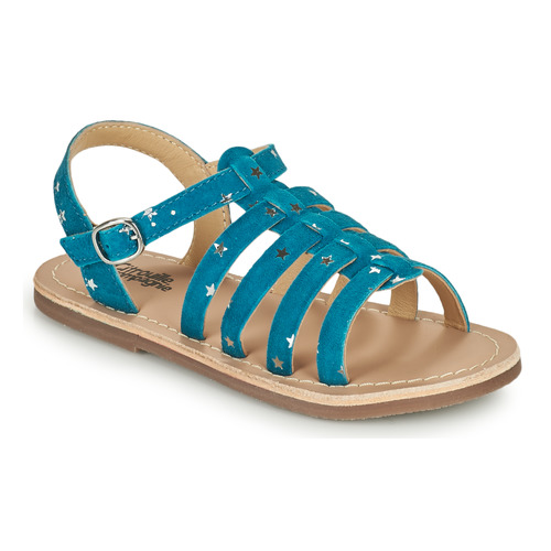 Schuhe Mädchen Sandalen / Sandaletten Citrouille et Compagnie MAYANA Blau