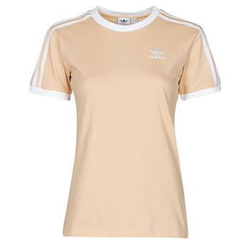 Kleidung Damen T-Shirts adidas Originals 3 STRIPES TEE Orange