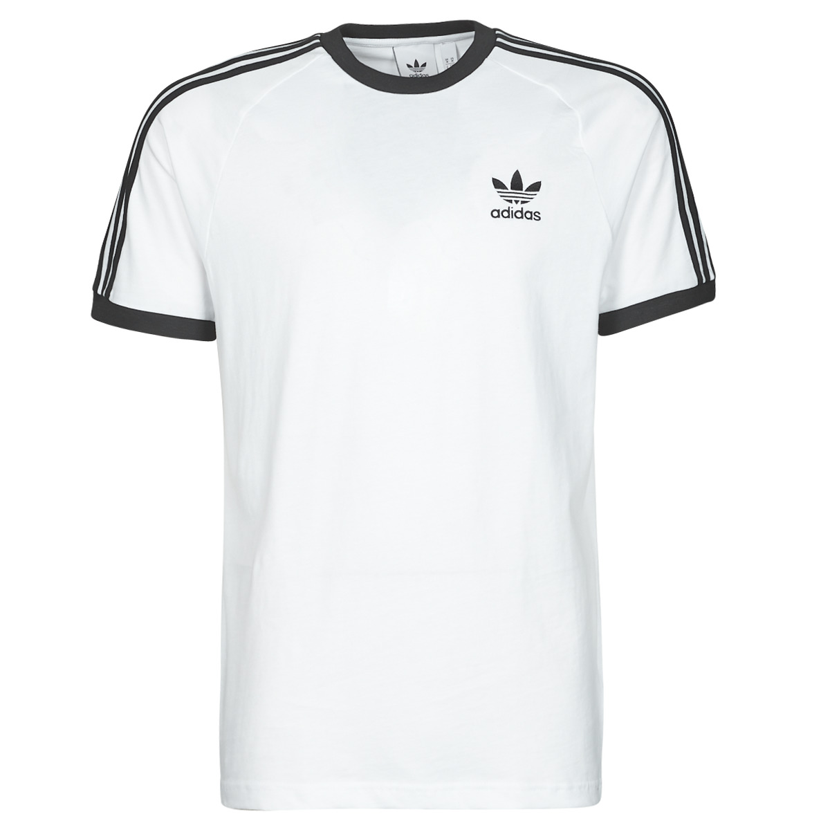 Kleidung Herren T-Shirts adidas Originals 3-STRIPES TEE Weiß