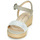 Chaussures Femme Sandales et Nu-pieds JB Martin 1JADENA MTO BLANC-LIN DCN/GOMME