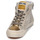 Schuhe Damen Sneaker High Meline NK1384 Golden