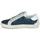 Schuhe Damen Sneaker Low Meline NKC1395 Marineblau