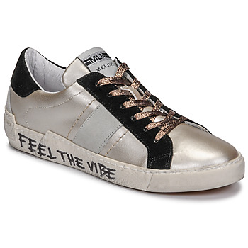 Schuhe Damen Sneaker Low Meline NK1382 Bronze