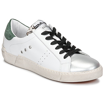 Schuhe Damen Sneaker Low Meline NKC1392 Weiß