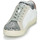 Schuhe Damen Sneaker Low Meline CAR139 Weiß / Glitzer