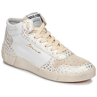 Schuhe Damen Sneaker High Meline NK1409 Weiß