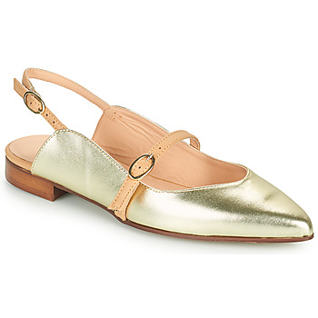 Schuhe Damen Ballerinas Fericelli SUSANNA Golden