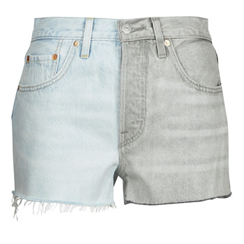 Kleidung Damen Shorts / Bermudas Levi's ICE BLOCK Blau / Grau