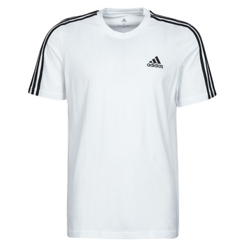 Kleidung T-Shirts adidas Performance M 3S SJ T Weiß