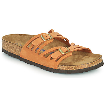 Schuhe Damen Pantoffel Birkenstock GRANADA SFB Orange