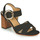 Chaussures Femme Sandales et Nu-pieds JB Martin 1NICKY MTO NOIR DCN/ELASTO
