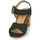 Chaussures Femme Sandales et Nu-pieds JB Martin 1NICKY MTO NOIR DCN/ELASTO