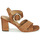 Chaussures Femme Sandales et Nu-pieds JB Martin 1NICKY MTO CAMEL DCN/ELASTO