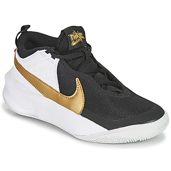 Schuhe Kinder Sneaker High Nike NIKE TEAM HUSTLE D 10 Weiß / Golden