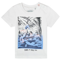 Kleidung Jungen T-Shirts Ikks XS10051-19 Weiß