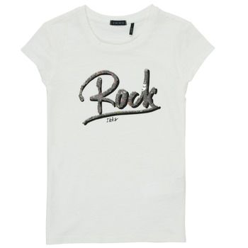 Kleidung Mädchen T-Shirts Ikks XS10522-19-J Weiß