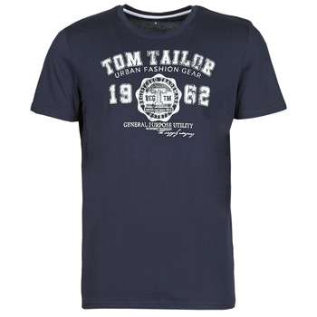 Kleidung Herren T-Shirts Tom Tailor 1008637-10690 Marineblau