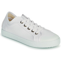 Schuhe Damen Sneaker Low Dream in Green OBRINDILLE Weiß