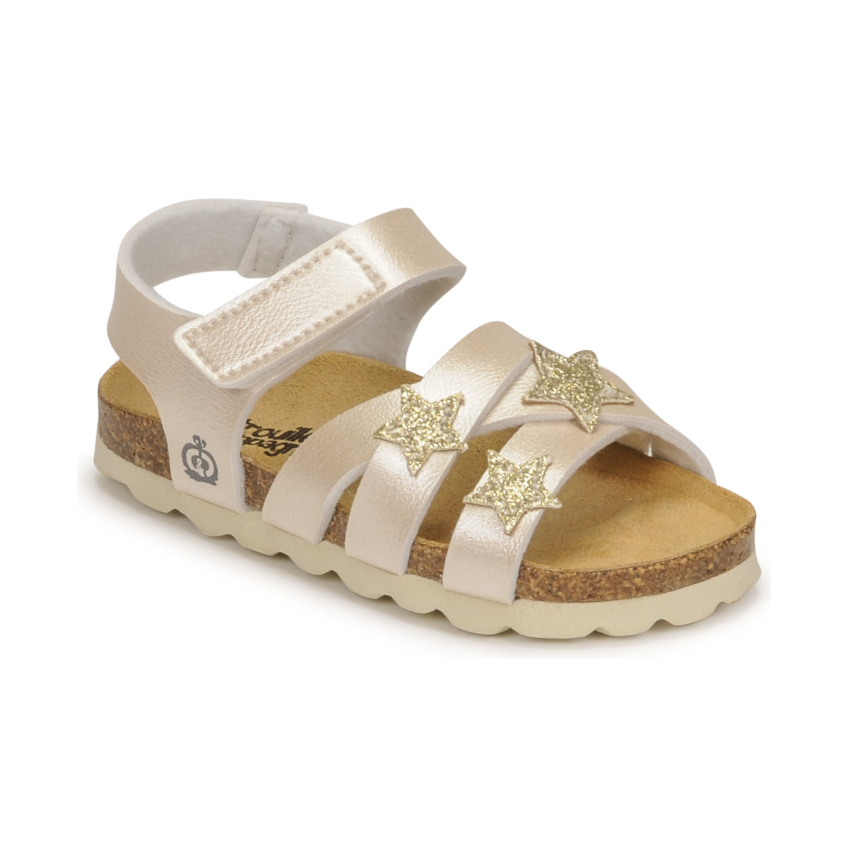 Schuhe Mädchen Sandalen / Sandaletten Citrouille et Compagnie OKILIA Golden