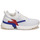 Schuhe Damen Sneaker Low Skechers SPLIT/OVERPASS Weiß / Blau / Rot
