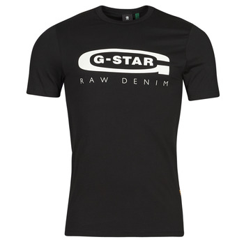 Vêtements Homme T-shirts manches courtes G-Star Raw GRAPHIC 4 SLIM 