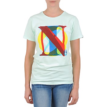 Vêtements Femme T-shirts manches courtes Nixon PACIFIC Vert