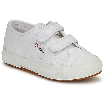 Schuhe Kinder Sneaker Low Superga 2750 STRAP Weiß