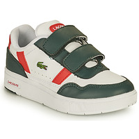 Schuhe Kinder Sneaker Low Lacoste T-CLIP 0121 2 SUI Weiß / Rot