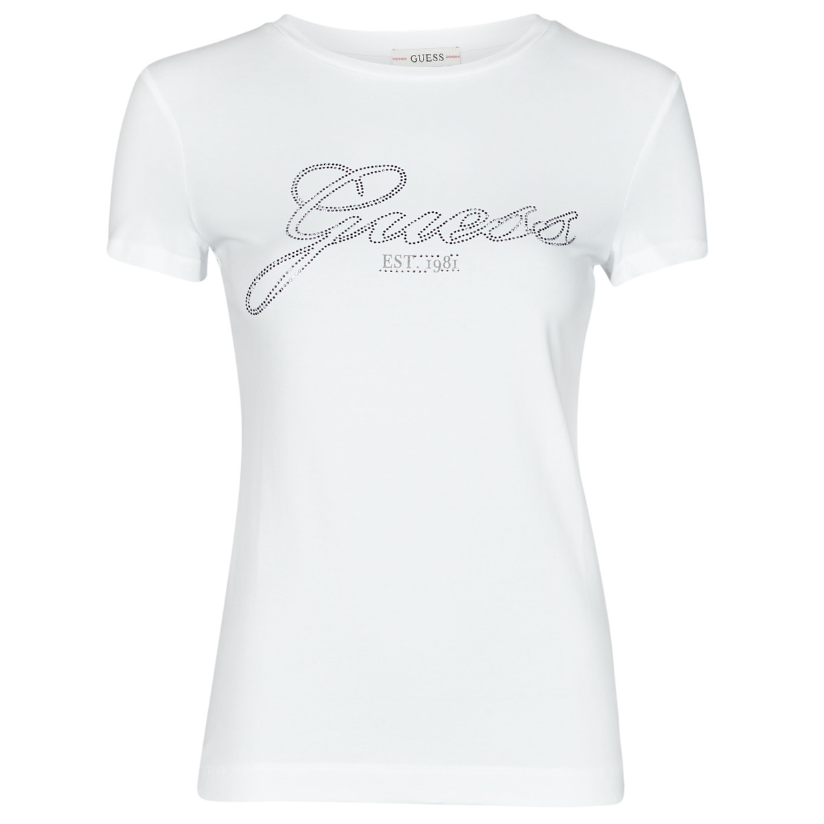 Vêtements Femme T-shirts manches courtes Guess SS CN SELINA TEE 
