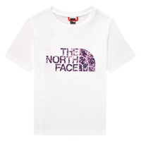 Kleidung Mädchen T-Shirts The North Face EASY BOY TEE Weiß